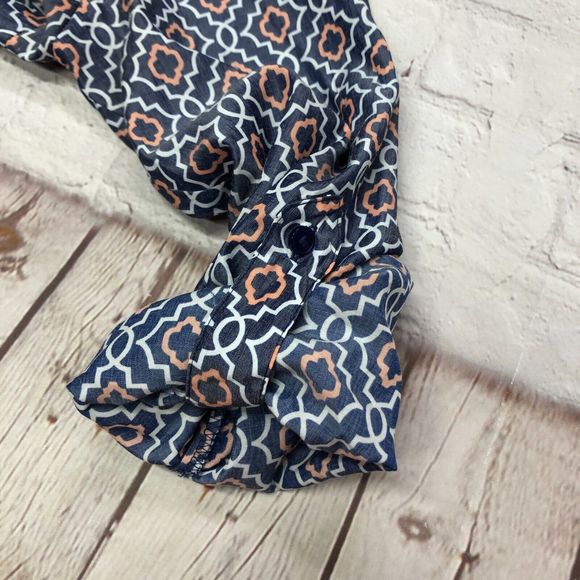 Express Women Long Sleeve Button City Shirt Top Blouse Size Small B233 -27 - Picture 6 of 14